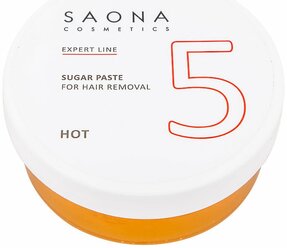 Паста для шугаринга Saona Cosmetics Expert Line 5 Плотная 200 г