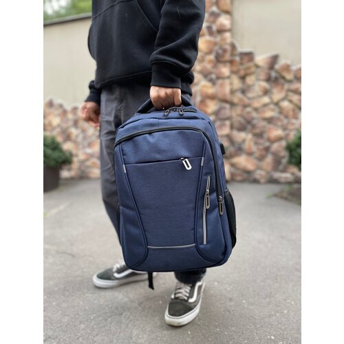 фото Мужской классический рюкзак черный crazy socks