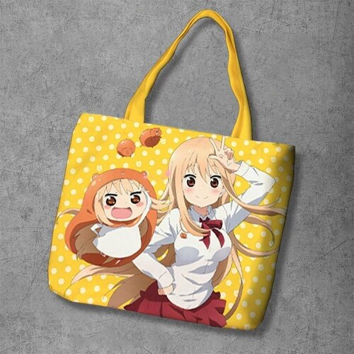 фото Сумка шоппер anime dakimakura, фактура рельефная, мультиколор