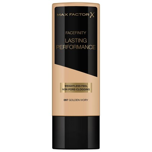 Max Factor Тональный крем Lasting Performance, 35 мл, оттенок: 97 golden ivory, 1 шт.