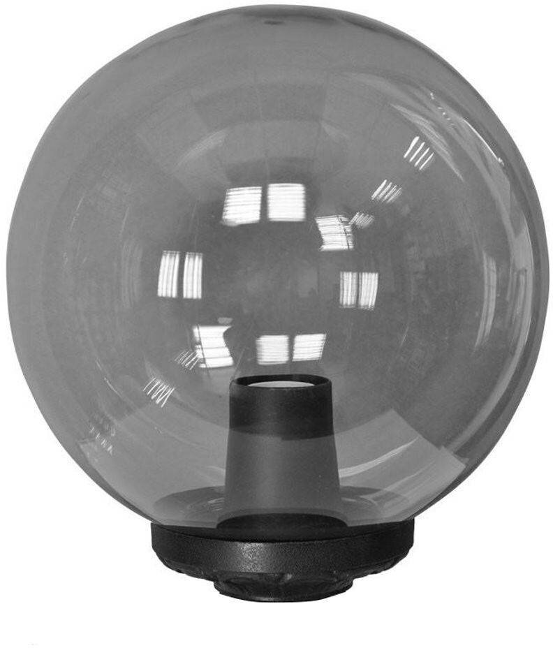 Уличный фонарь на столб Fumagalli Globe 300 Classic G30. B30.000. AZE27, Черный и Дымчатый