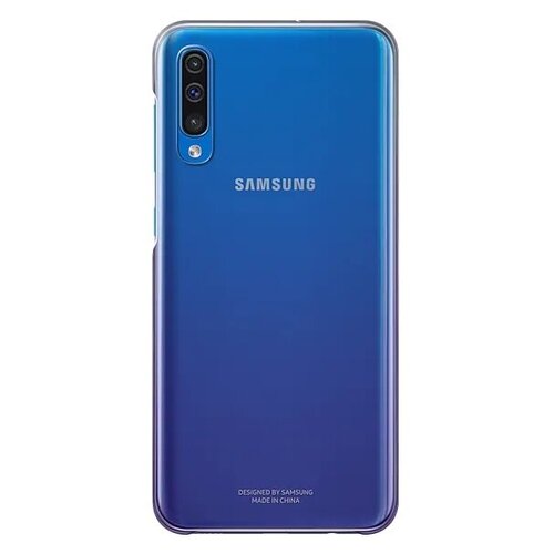 фото Чехол-накладка samsung ef-aa505 для galaxy a50 фиолетовый