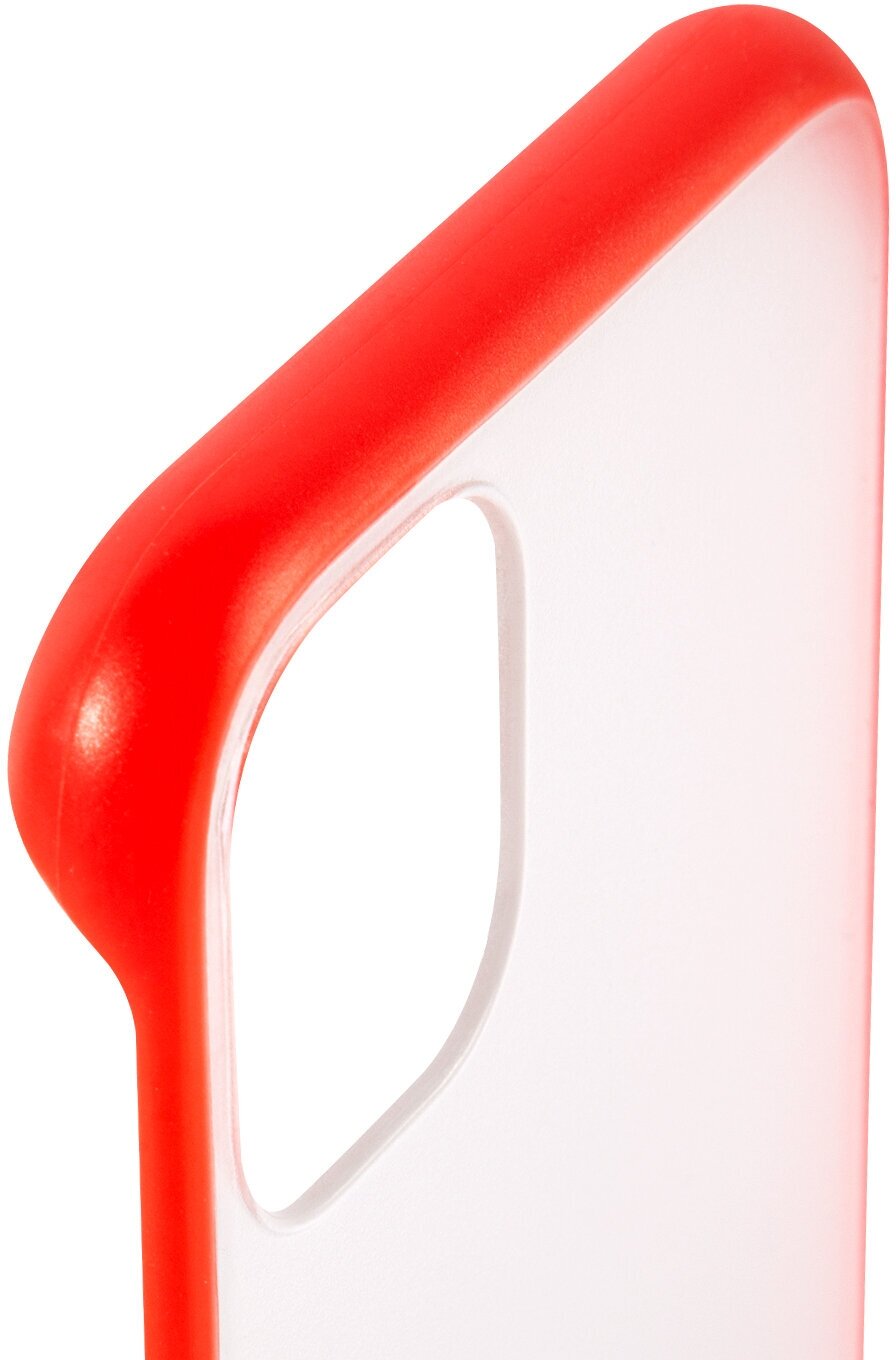 Чехол защитный Red Line Oslo для iPhone 11 (6.1") (красный) с кольцом УТ000018437 - фото №5