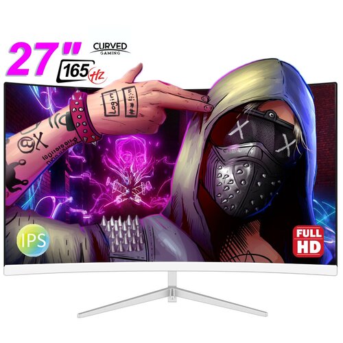 Монитор Lion 27 IPS 165Hz 1920x1080 HDMI DP USB Audio out белый 1748900₽