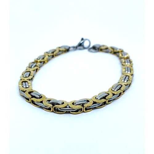 фото Браслет-цепочка, металл, размер 21 см нет бренда