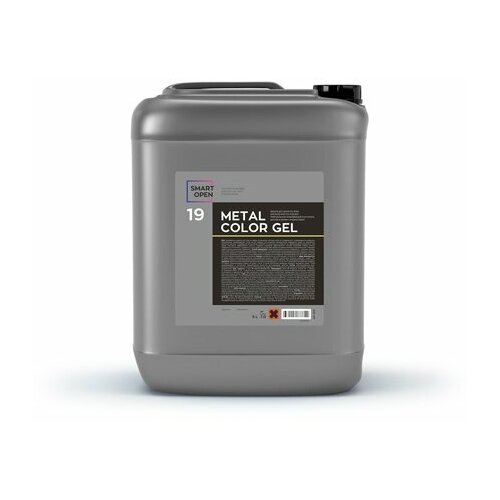 Smart Open 19 METAL COLOR GEL Гелеобразное средство для очистки любых типов дисков, 5л