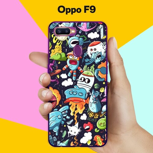 Силиконовый чехол на Oppo F9 Пак / для Оппо Ф9