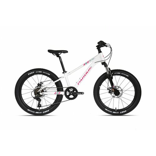 Велосипед Pardus Mini Naik 22 7 ск 2023 Белый 2334300₽
