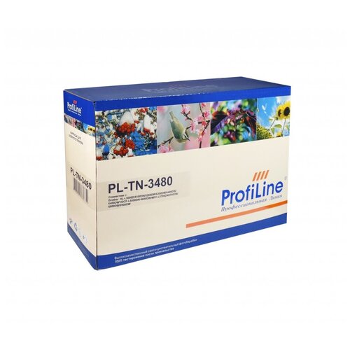 Картридж ProfiLine PL-TN-3480, 8000 стр, черный картридж pl tn 8000 profiline