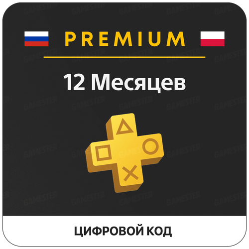 Подписка PlayStation Plus (12 месяцев, Польша) подписка playstation plus deluxe на 12 месяцев польша