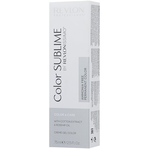 Revlon Professional Revlonissimo Color Sublime стойкая краска для волос, 5.3 светло-коричневый золотой, 75 мл