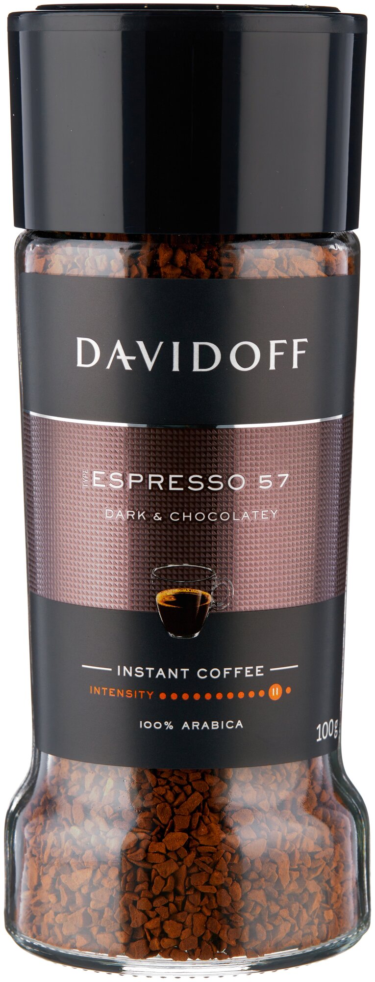 Davidoff Espresso 57 Intense Dark & Chocolatey Instant Coffee 100 г
