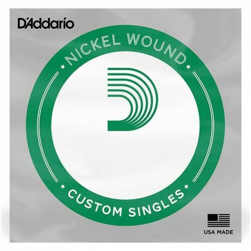 Струна одиночная для электрогитары D'ADDARIO NW048 daddario nw036 одиночная струна для эл гит 036 обмотка никель