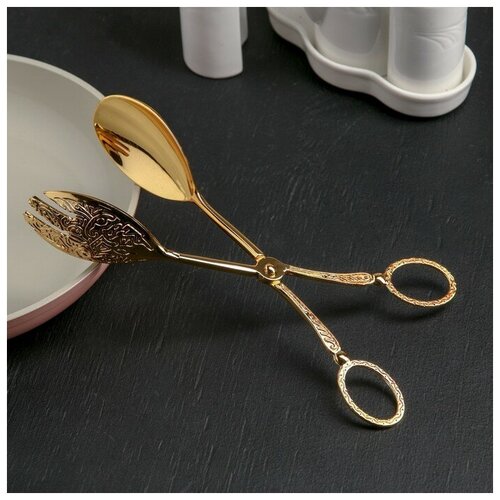 Щипцы кулинарные Рахат золото 22 см 89300₽