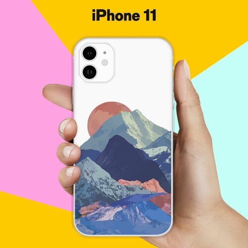 Силиконовый чехол Горы на Apple iPhone 11 силиконовый чехол горы на apple iphone 12