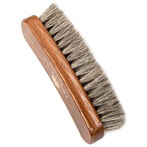 Щетка для обуви Solitaire С натуральным конским волосом, коричневый