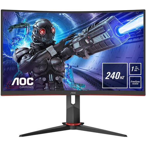 Монитор AOC 315 Gaming C32G2ZEBK черныйкрасный VA LED 1ms 169 HDMI матовая 300cd 178гр178гр 1920x1080 240Hz DP FHD 698кг 4342800₽