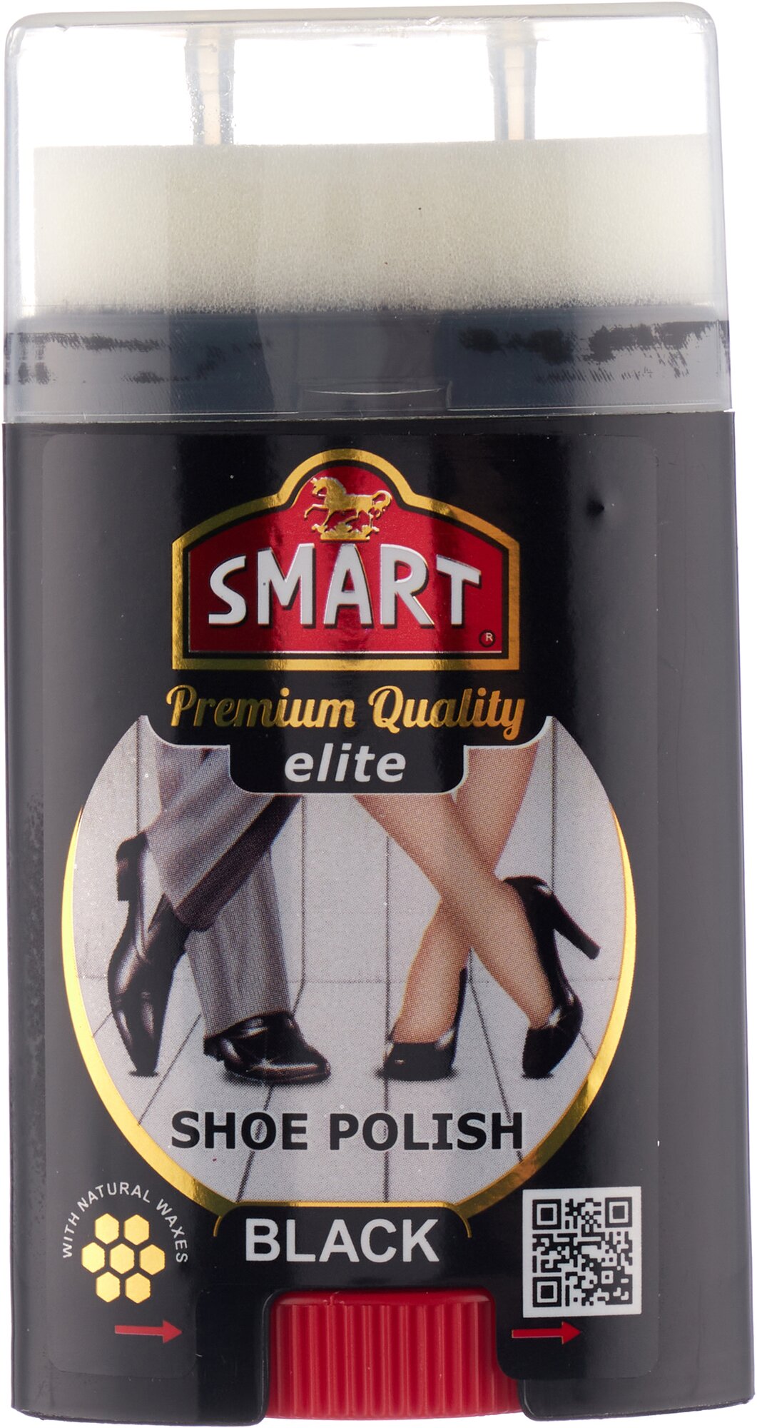 Smart крем для обуви Elite Shoe Polish черный