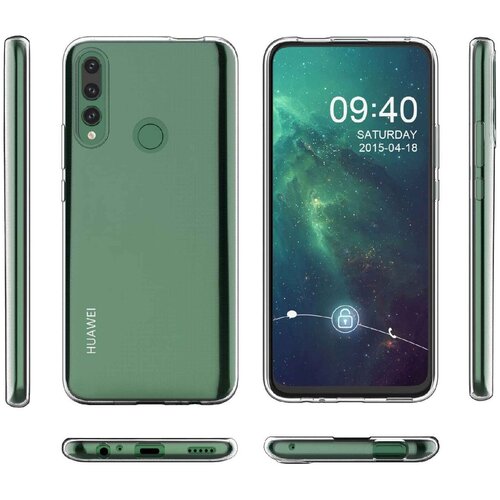 Силиконовая накладка 0.6 мм для Huawei P Smart Z/Y9 Prime (2019)/9X прозрачный