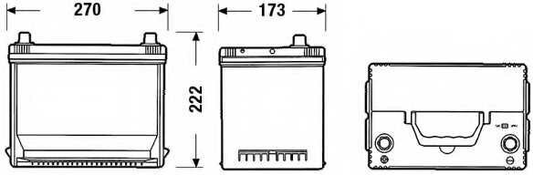 Аккумуляторная батарея Exide _EA755