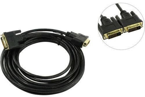 Кабель DVI Dual Link <-> DVI Dual Link Exegate EX257296RUS