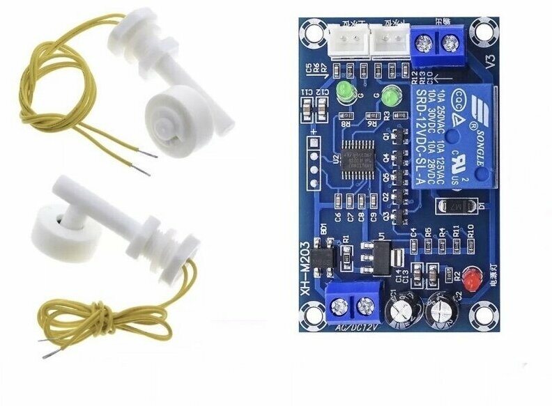 Автоматика для контроля уровня воды в емкасти