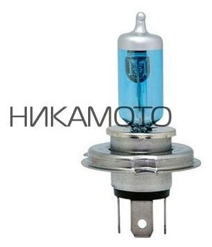 MTF-LIGHT HVN1204 Лампа Н4 12V, 55W, серия Vanadium 5000К (к-т 2 шт)