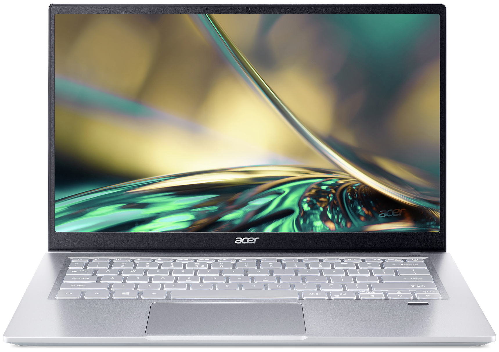 Ноутбук 14" IPS FHD ACER Swift 3 SF314-43 silver (Ryzen 5 5500U/8Gb/256Gb SSD/VGA int/noOS) (NX.AB1ER.00N)