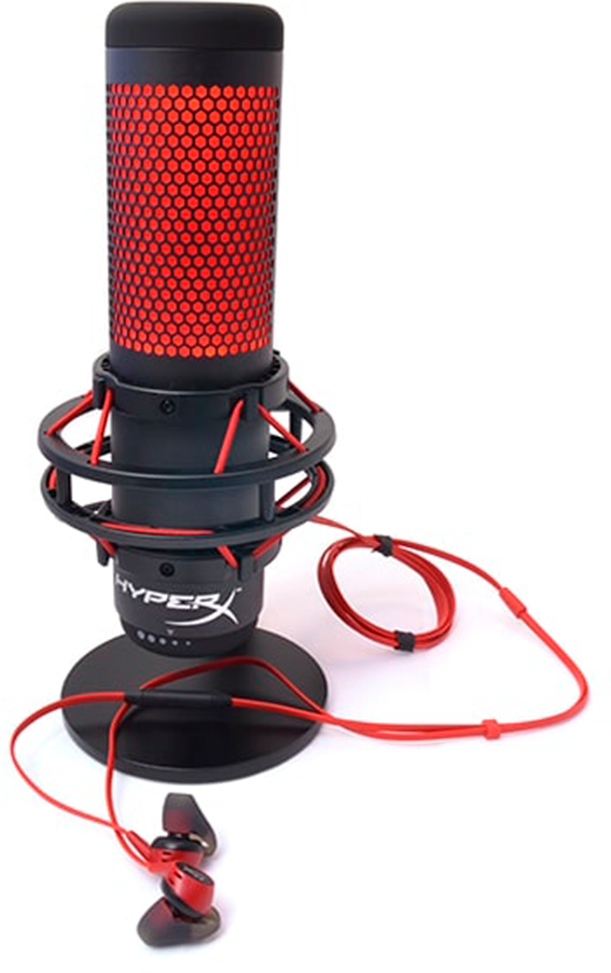 Наушники с микрофоном HYPERX Cloud Earbuds, 3.5 мм, вкладыши, красный [hx-hsceb-rd] - фото №9