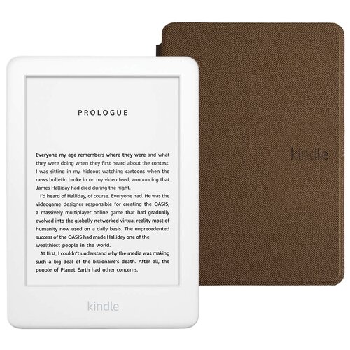 Электронная книга Amazon Kindle 10 8Gb SO White с обложкой ReaderONE