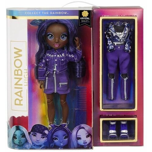 Rainbow High - Кукла Fashion Doll Indigo rainbow high кукла cheer doll poppy rowan orange