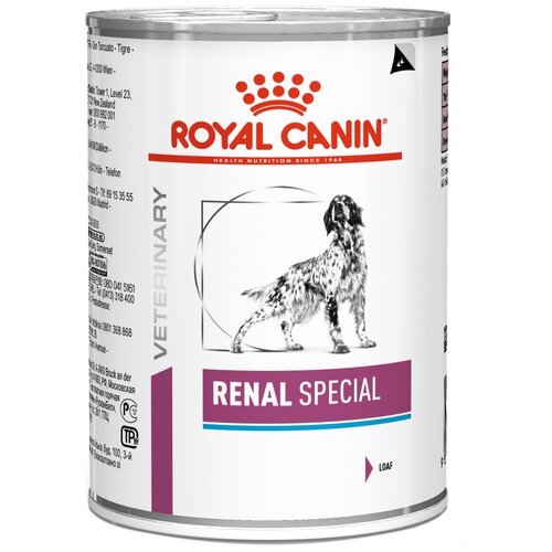 Влажный корм для собак Royal Canin Renal Special, при заболеваниях почек 410 г