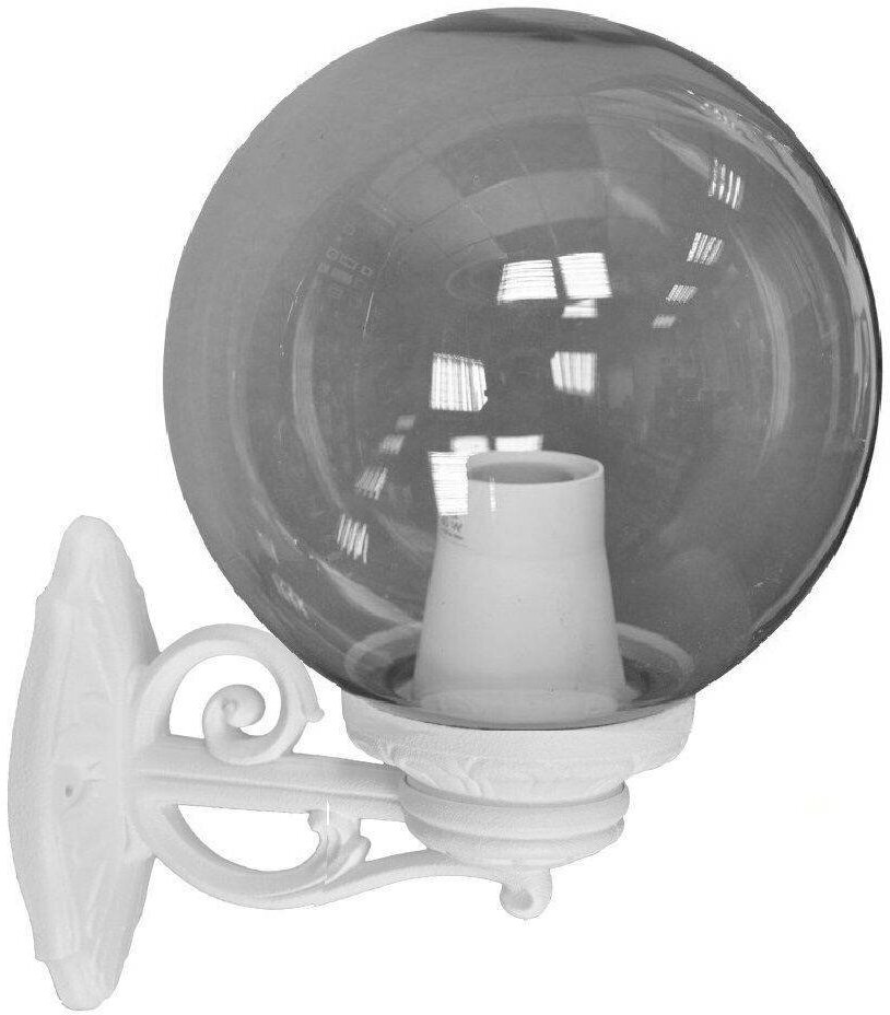 Светильник уличный настенный Fumagalli Bisso/G250 G25.131.000. WZE27, Белый и Дымчатый