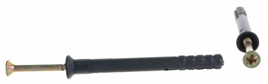 Дюбель-гвоздь с потайной манжетой 6х60 мм 100 шт