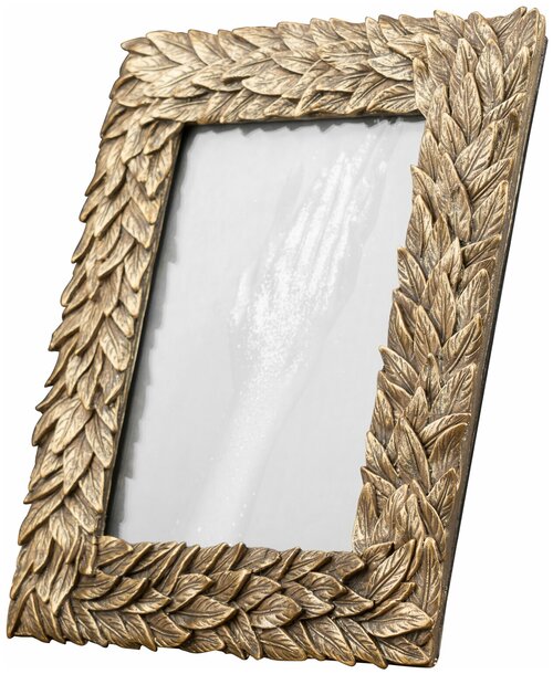 Рамка для фото Picture Frame With Golden Leaves Large