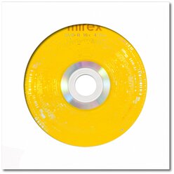 Диск Mirex DVD-R 4,7Gb 16x в бумажном конверте с окном, 1 шт.