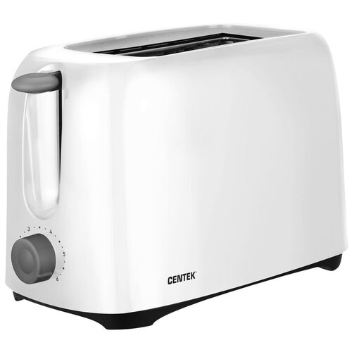 Тостер CENTEK CT-1425, белый тостер centek ст 1421 серебристый 750 вт