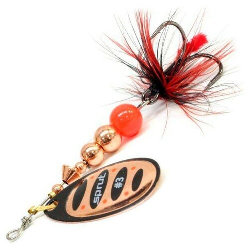 фото Блесна sprut alba ball system spinner №5.5 24г/bkc