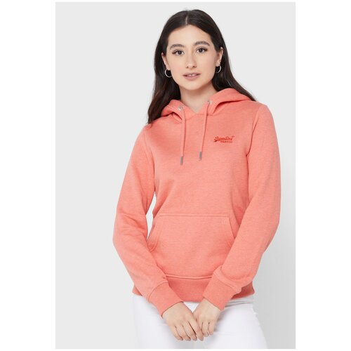 Худи Superdry VINTAGE LOGO EMB HOOD Пол Женский, Цвет Оранжевый, Размер 8