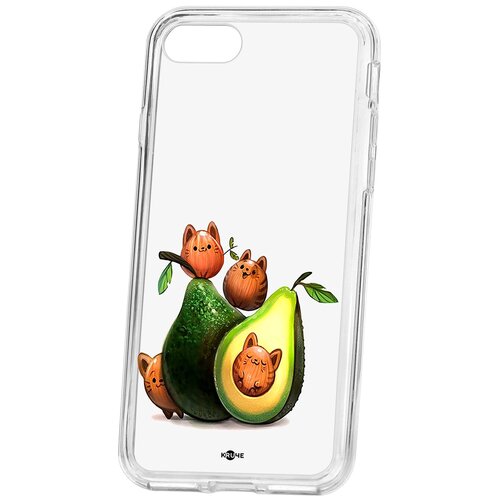 фото Чехол на айфон 7 kruche print авокотики кruче