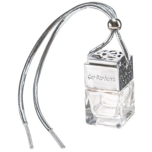 Флакон под ароматизатор в машину подвесной Car Parfume 8 мл хром 397₽