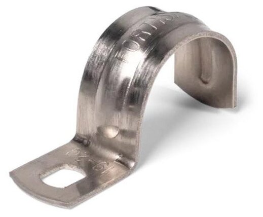 фото Скоба металлическая СМО(INOX) 16-17 (Fortisflex) {80129} 1 шт