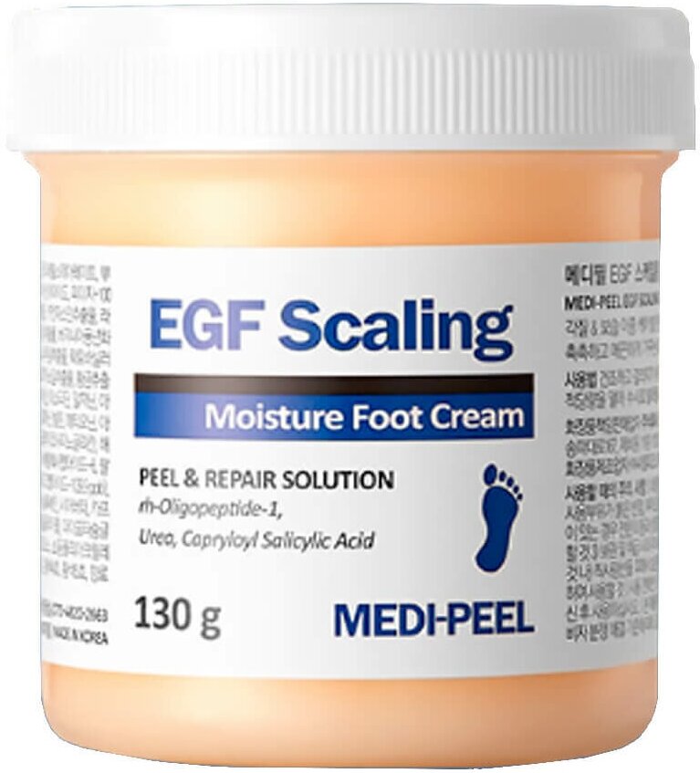 Увлажняющий пилинг-крем для стоп MEDI-PEEL EGF Scaling Moisture Foot Cream, 130 гр