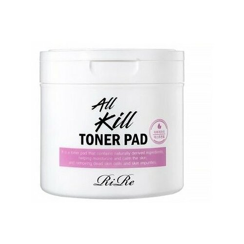 RIRE All Kill Toner Pad - Тонизирующие пилинг-пэды