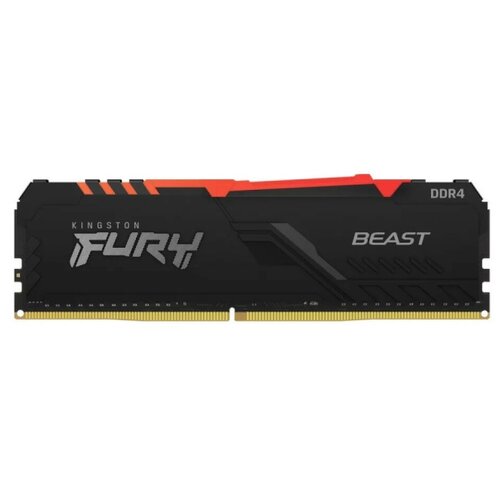 Модуль памяти Kingston 16GB DDR4 3200 DIMM FURY Beast RGB Gaming Memory KF432C16BBA16-SP 661000₽