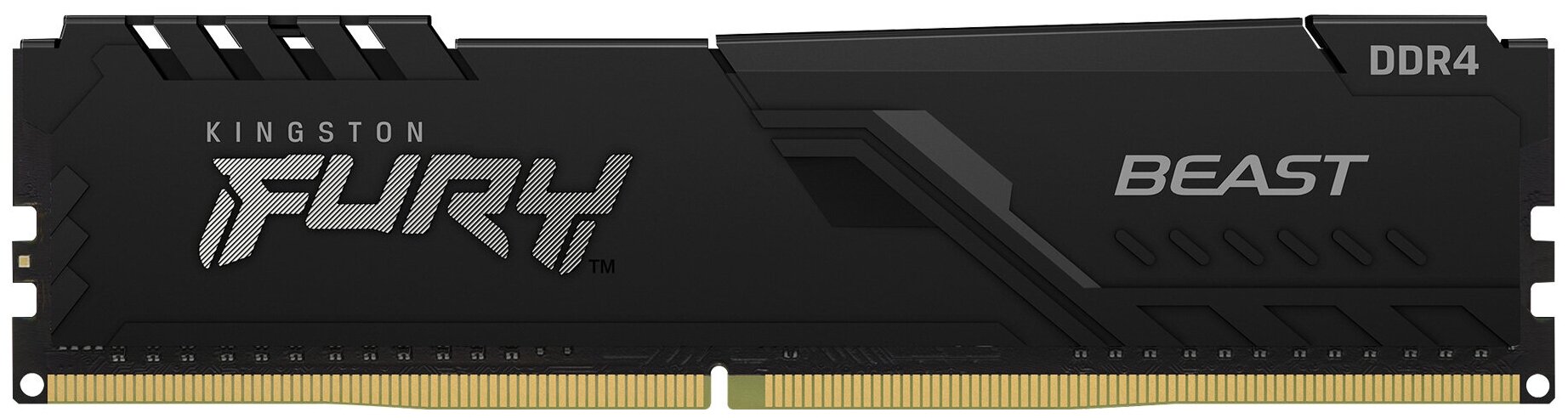 Модуль памяти Kingston 8GB 3600МГц DDR4 CL17 DIMM FURY Beast Black