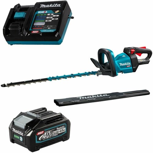 Кусторез аккумуляторный 40В - 60см, акк 4Ач и з/у Makita UH004GM101