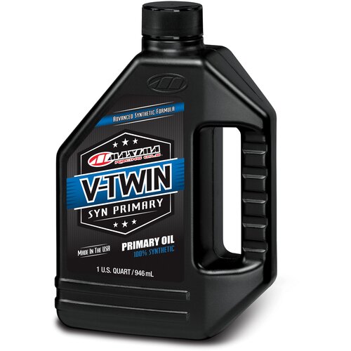 Трансмиссионное масло Maxima V-Twin Synthetic Primary Fluid (синтетическое) 1л