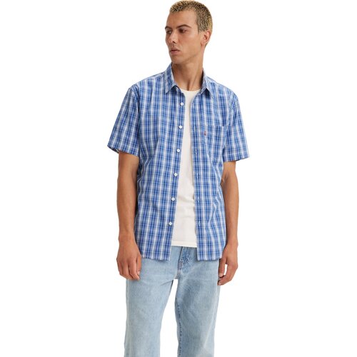 Рубашка Levi's, размер S, голубой