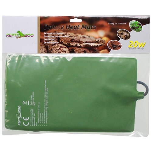 Термоковрик Repti Zoo Deluxe DHM20 20 Вт термоковрик repti zoo deluxe thermostat heat mat ahm11 11 вт 15×20 см